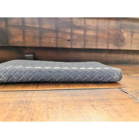 Bottega Veneta Leather Long Wallet Zip Around Intrecciato Long Wallet - Picture 9 of 15